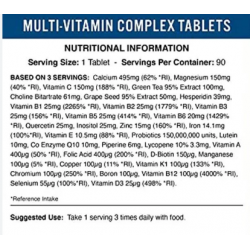 Multi Vitamin By Applied Nutrition 90 Cap Multi Vitamin By Applied Nutrition 90 Cap